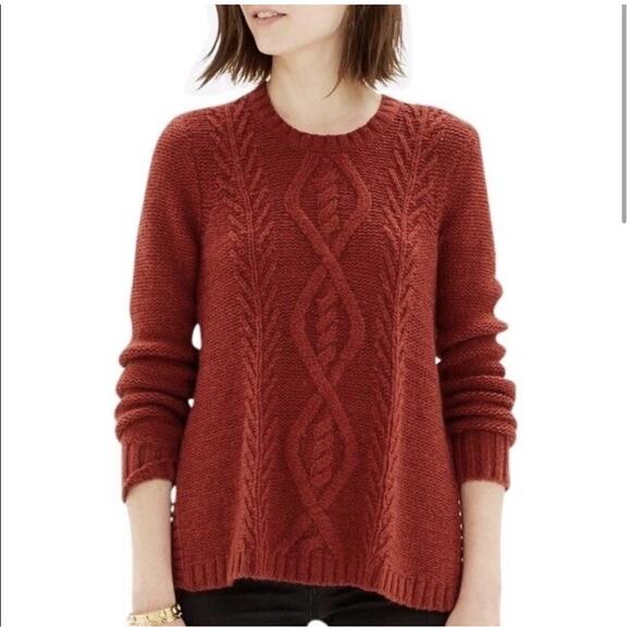 Madewell Sweaters - Madewell | Firelight Wool & Alpaca Blend Pullover Cable Sweater | Size XS